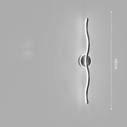 Long Strip Bedroom Wall Lamp Modern Simple Living Room Background Wall Bedside Lamp